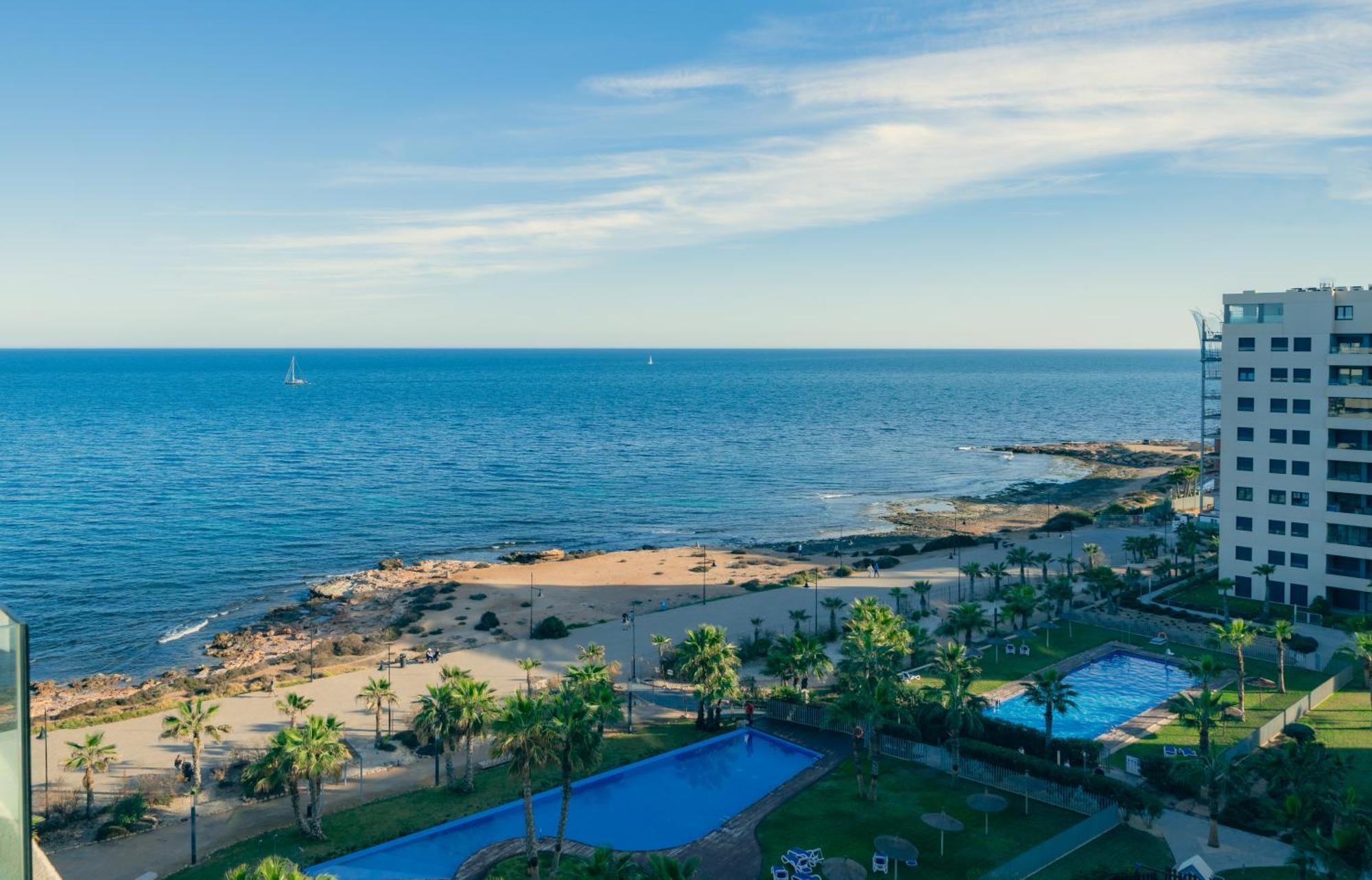 Apartamento Premium Con Jacuzzi Y Vistas Al Mar En Punta Prima, Torrevieja By Rentalole Dış mekan fotoğraf